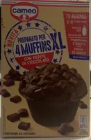 Preparato per 4 muffins XL