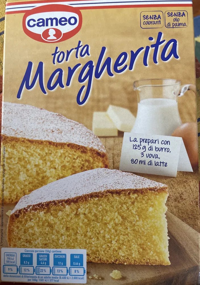Torta Margherita