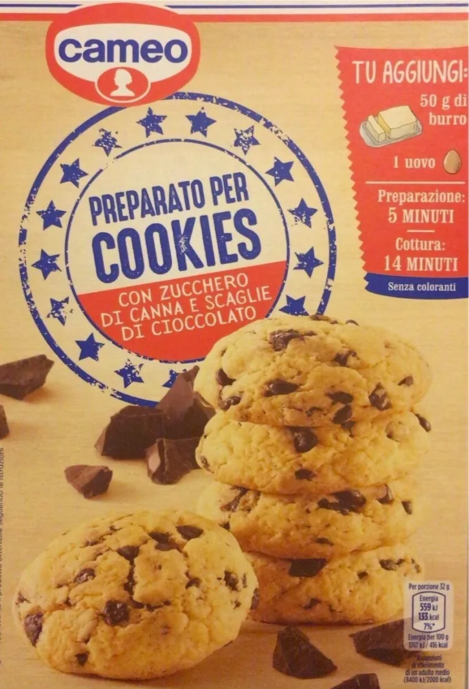 Preparato per cookies