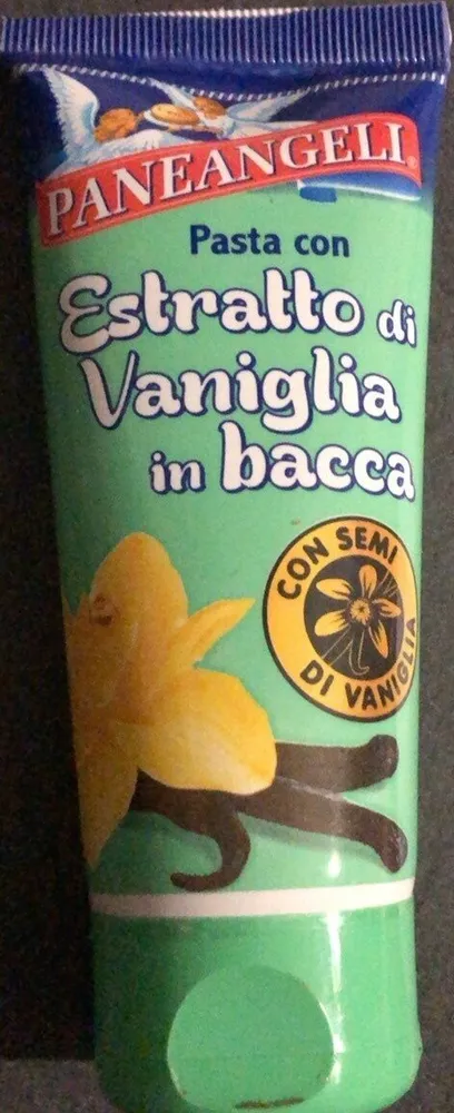 pasta con estratto di Vaniglia