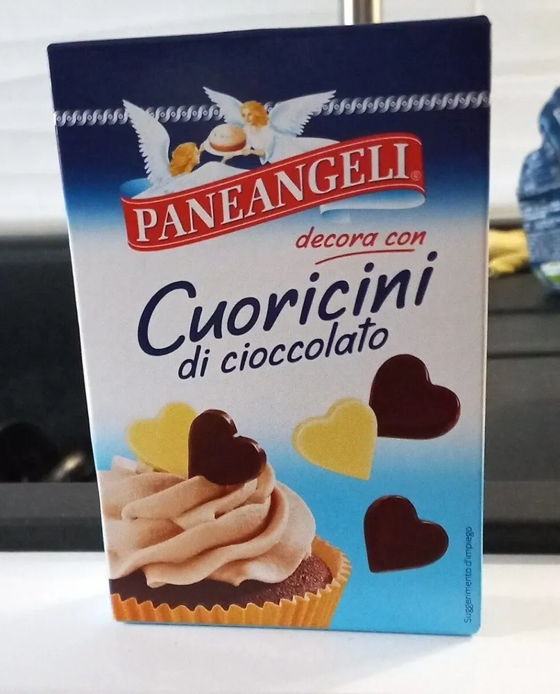 Cuoricini decorativi cioccolato