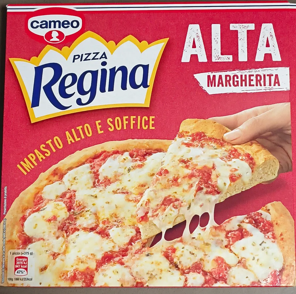 Pizza regina alta