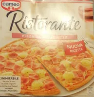 Pizza al prosciutto Ristorante