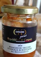 Salsa pomodori secchi e cipolle borettane al balsamico