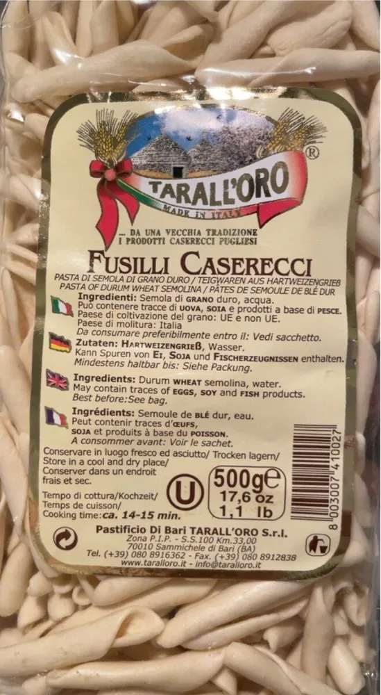 Fusilli Caserecci