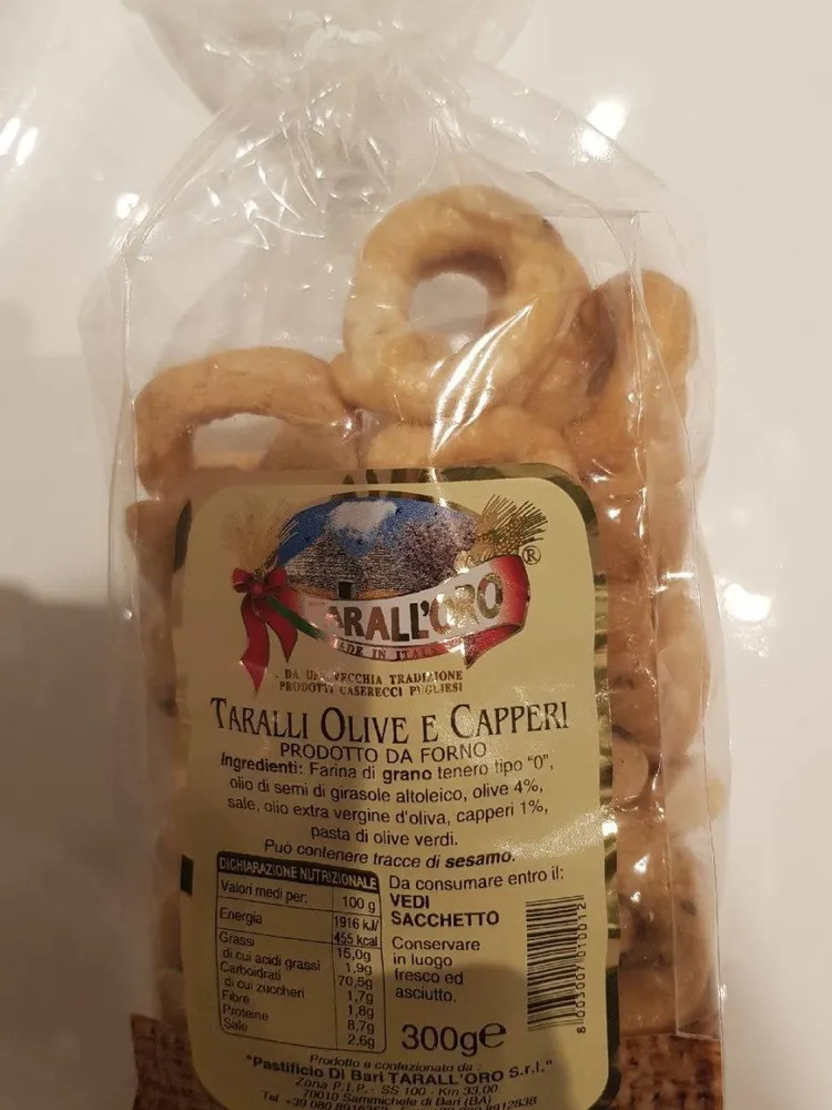 Taralli Olive e Capperi