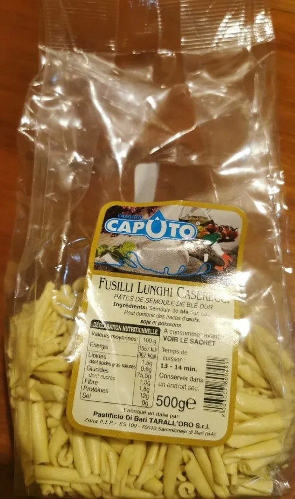 FUSILLI LUNGHI CASERECCI