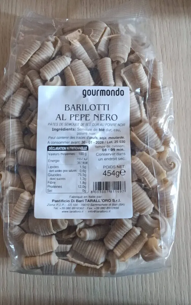 Barilotti al pepe nero