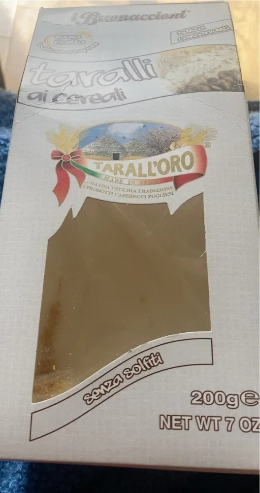 Taralli hai cereali