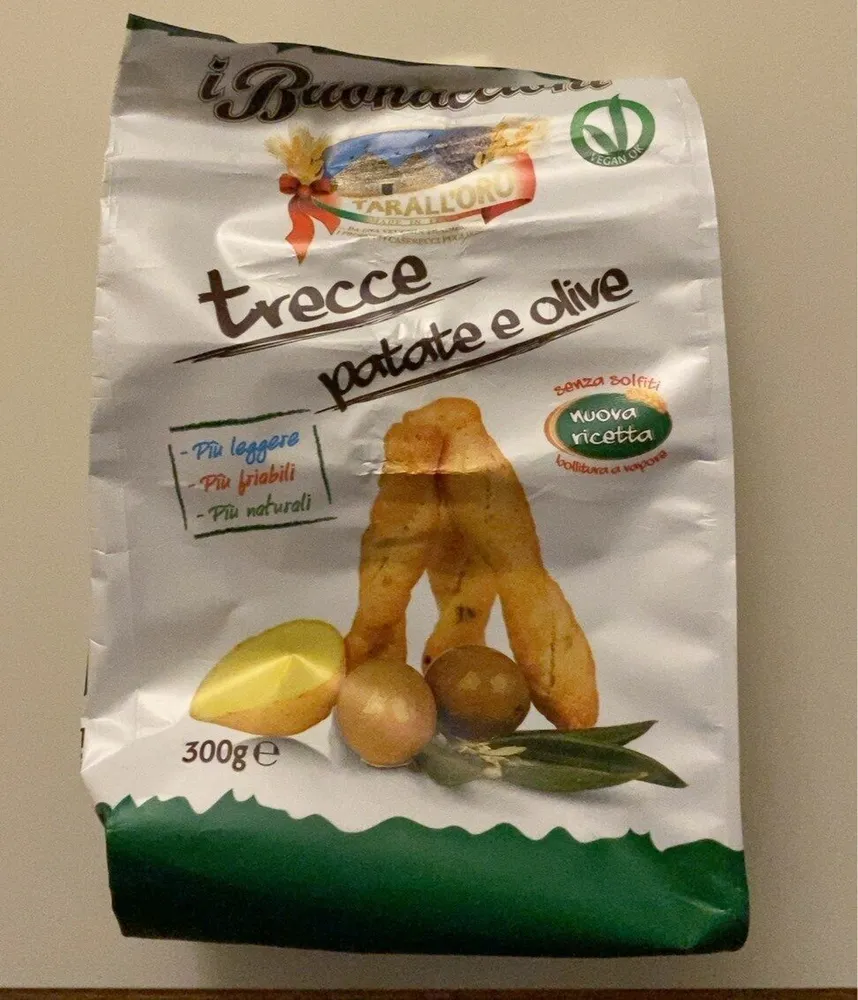 Trecce patate e olive