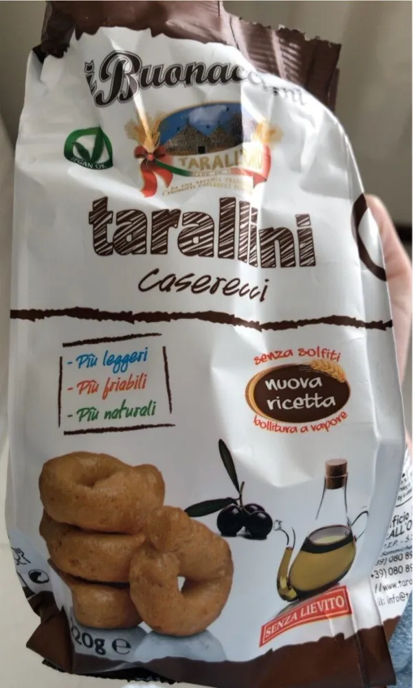 Tarallini caserecci