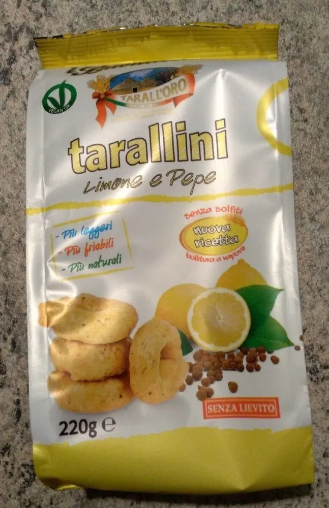 Tarallini limone e pepe