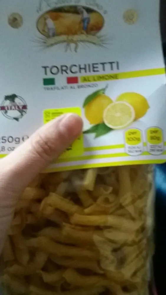 Torchietti al limone