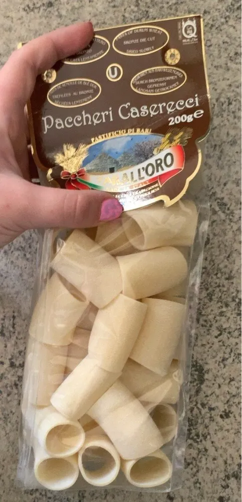 paccheri caserecci