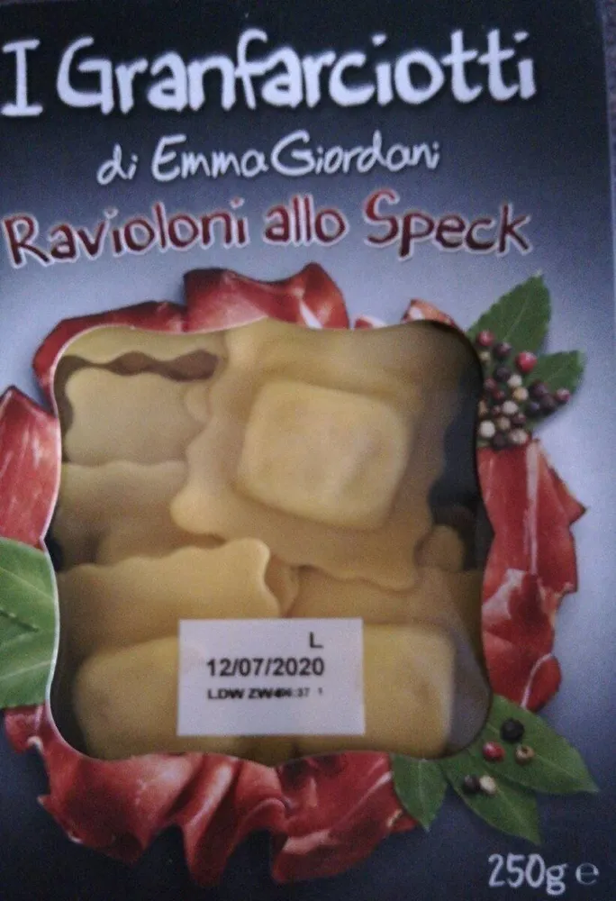 Ravioli ai speck