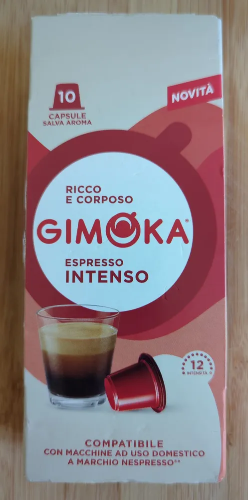10 Capsule Compatibili Nespresso Gimoka Intenso