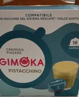 Preparato in polvere per cappuccino al gusto di pistacchio