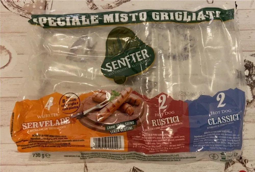 .wurstel misto grigliata