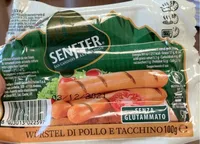Wurstel di pollo e tacchino