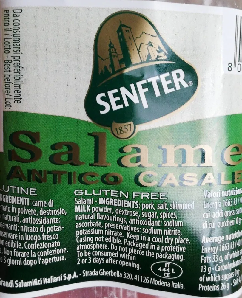 Salame antico casale