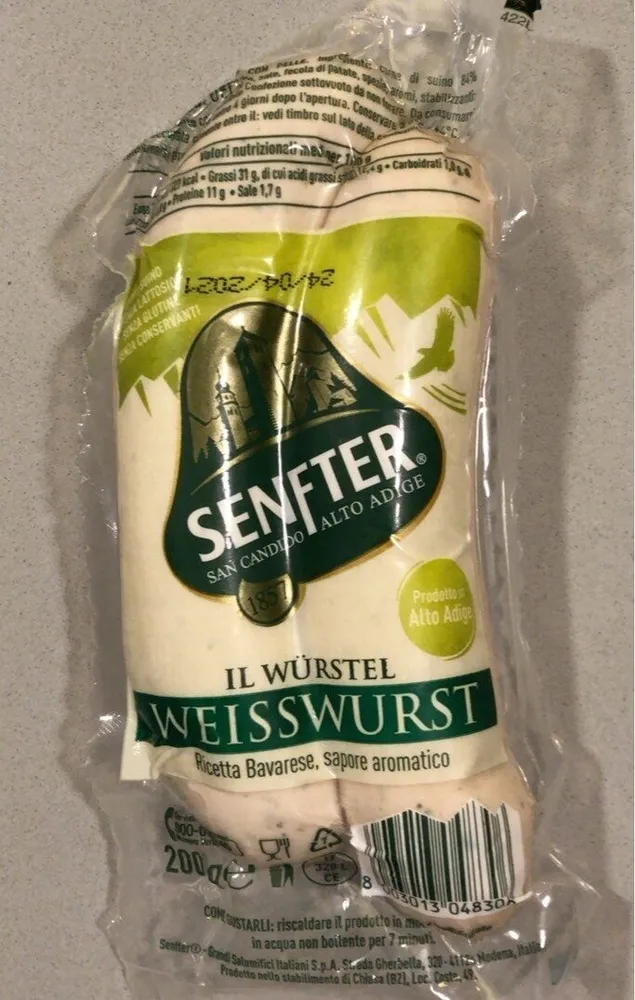 Wurstel weisswurst