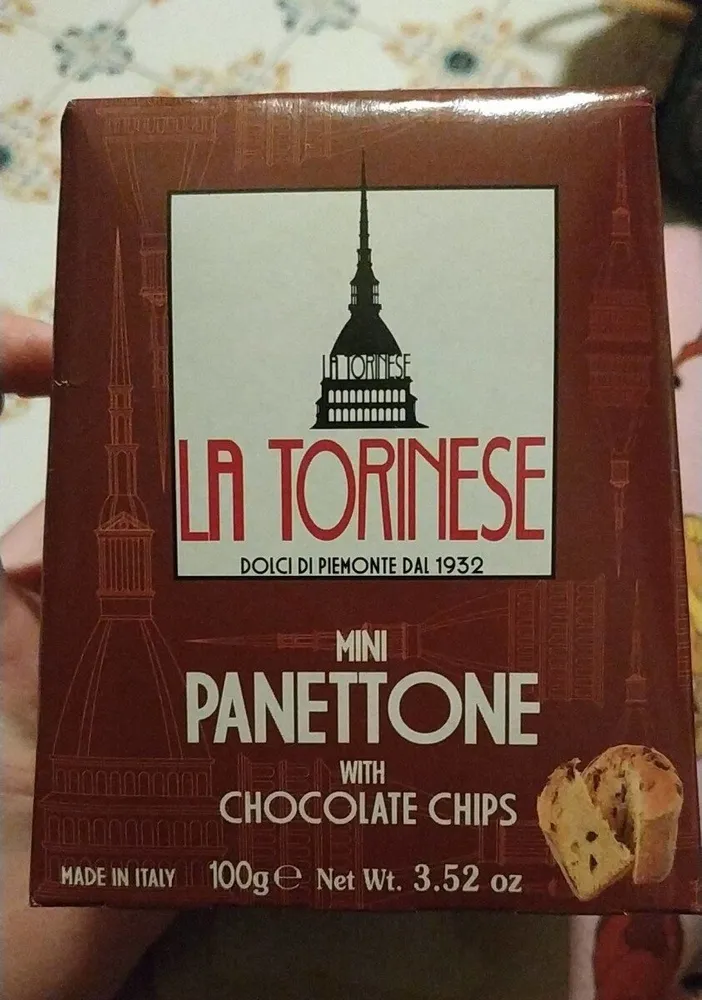 Mini panettone al cioccolato