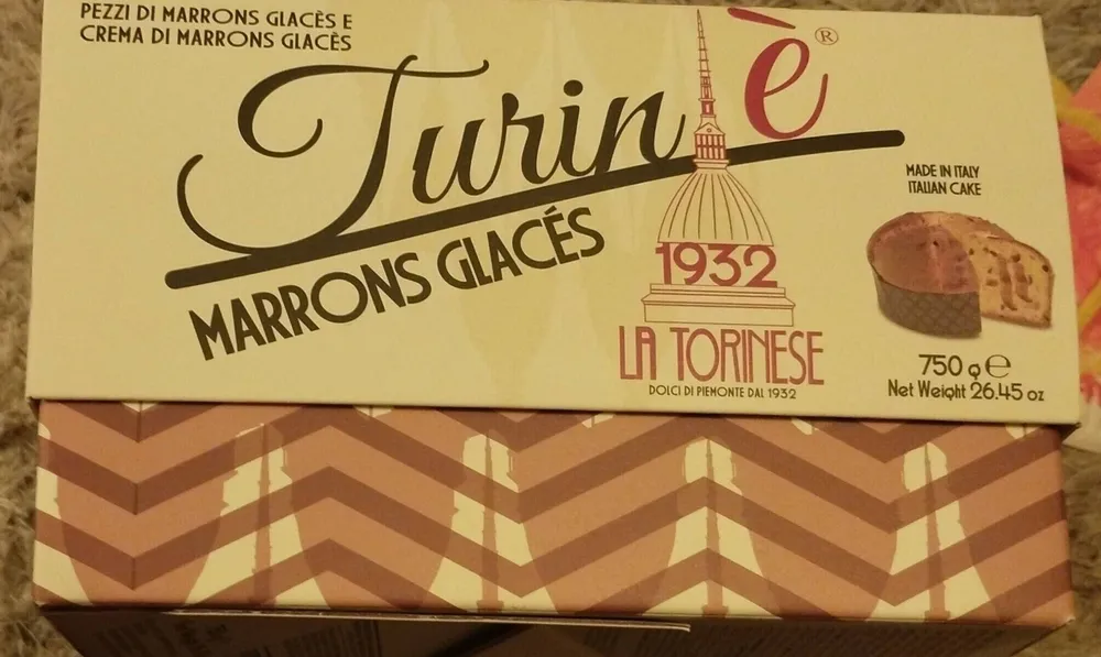 Panettone marrons glacés