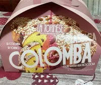Colomba con glassa alla nocciola