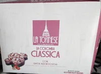 La colomba classica con glassa alla nocciola