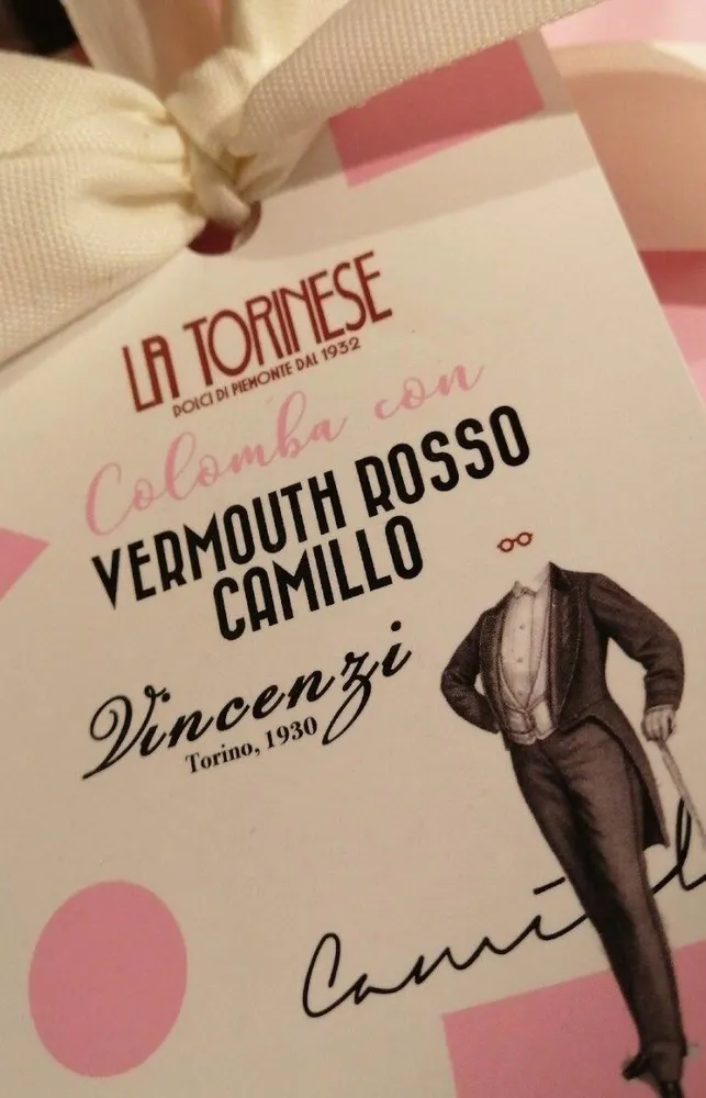 Colomba con vermouth rosso Camillo