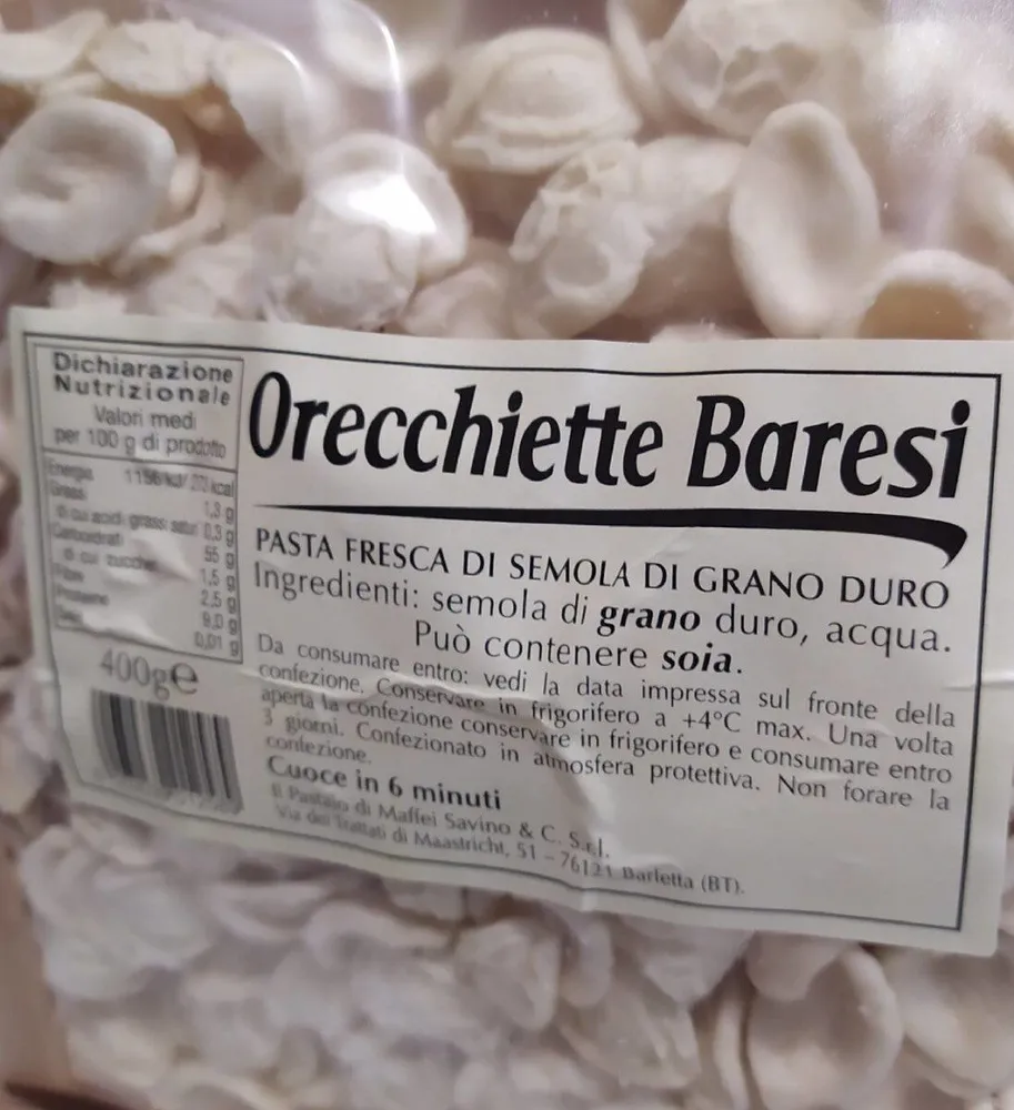 Orecchiette Baresi