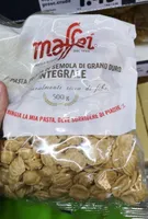 Pasta fresca di semola di grano duro integrale