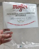 Pasta fresca di semola di grano duro integrale