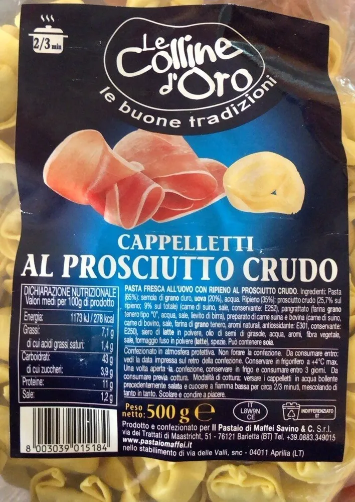Cappelletti al prosciutto