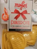 Panzerotti con gamberi e burrata pasta fresca all'uovo