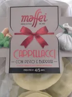 Cappellacci con pesto e burrata