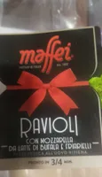 Ravioli con mozzarella di bufala e friarielli