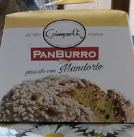 Pan burro glassato con mandorle
