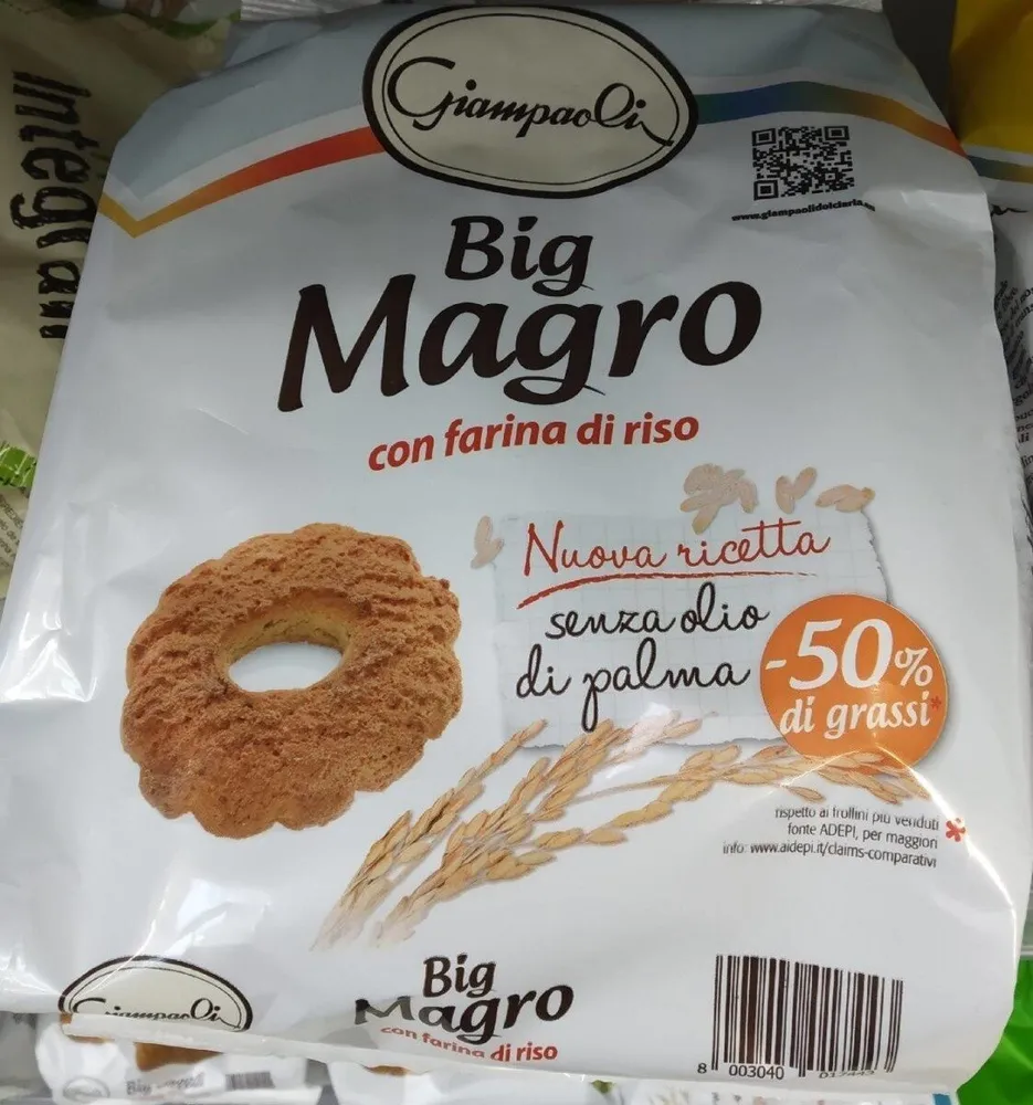 Big magro con farina di riso