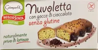 Nuvoletta con gocce di cioccolato