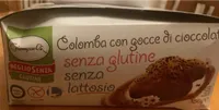 Colomba con gocce di cioccolato