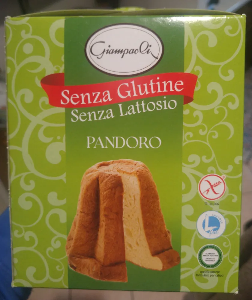 Pandoro sans gluten/lactose