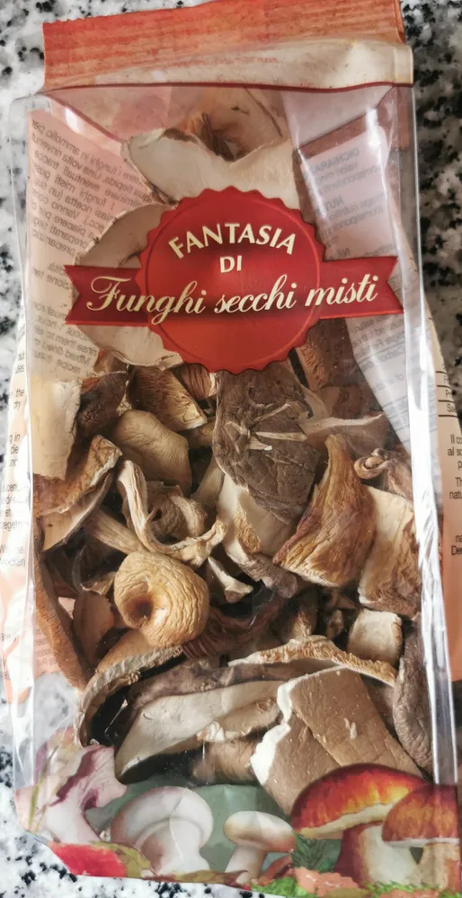Fantasia di funghi secchi misti