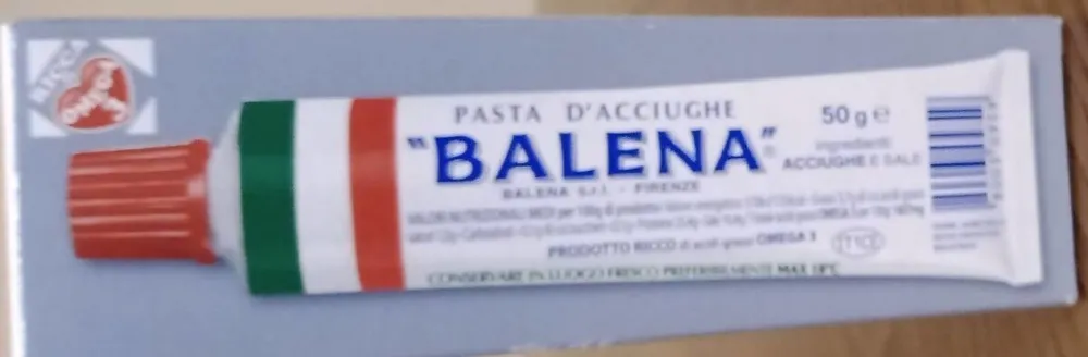 Pasta d'acciughe