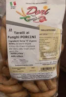 Taralli ai funghi porcini