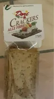 Crackers alle fibre con olio evo
