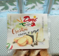 Crostini cacio e pepe