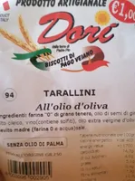 tarallini all'olio d'oliva