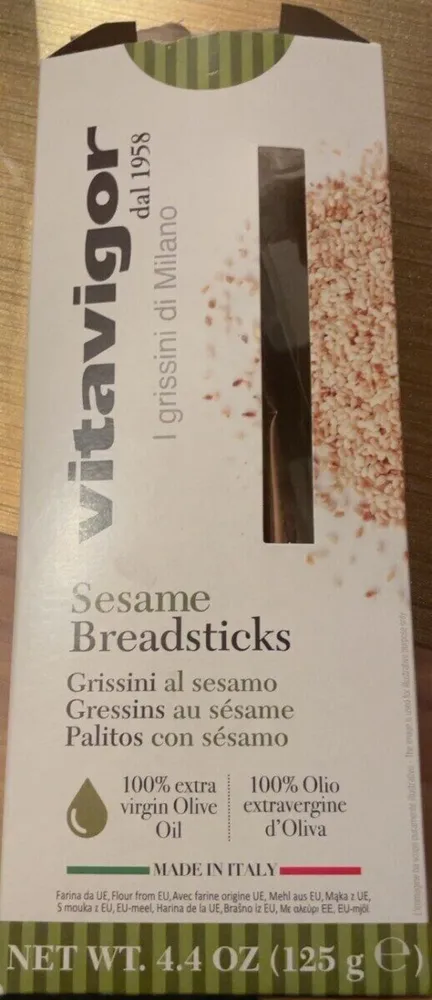Gressins au sesame