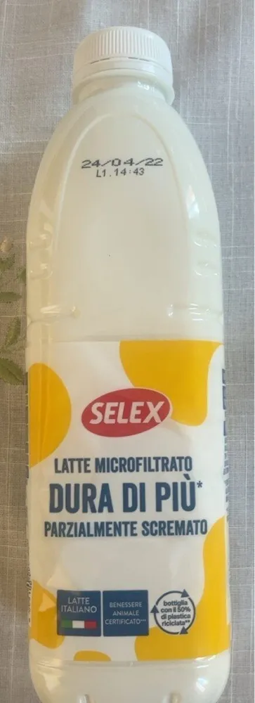 Latte Selex lunga durata
